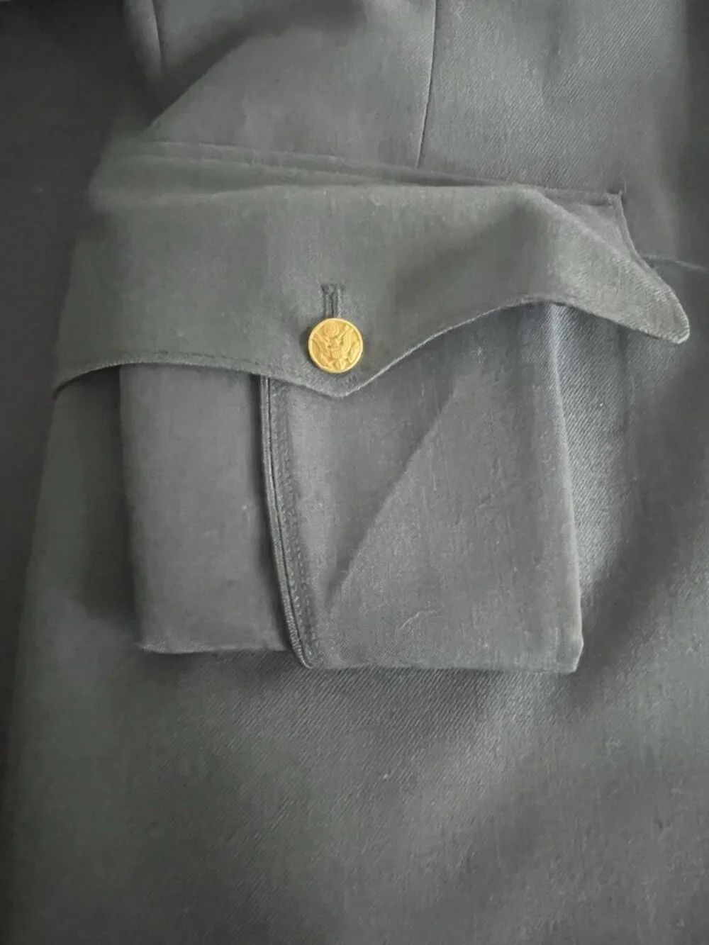 1960s 3 Pc US Army Military Wool Dress Uniform Jacket Pants Hat Vietnam Era 40R